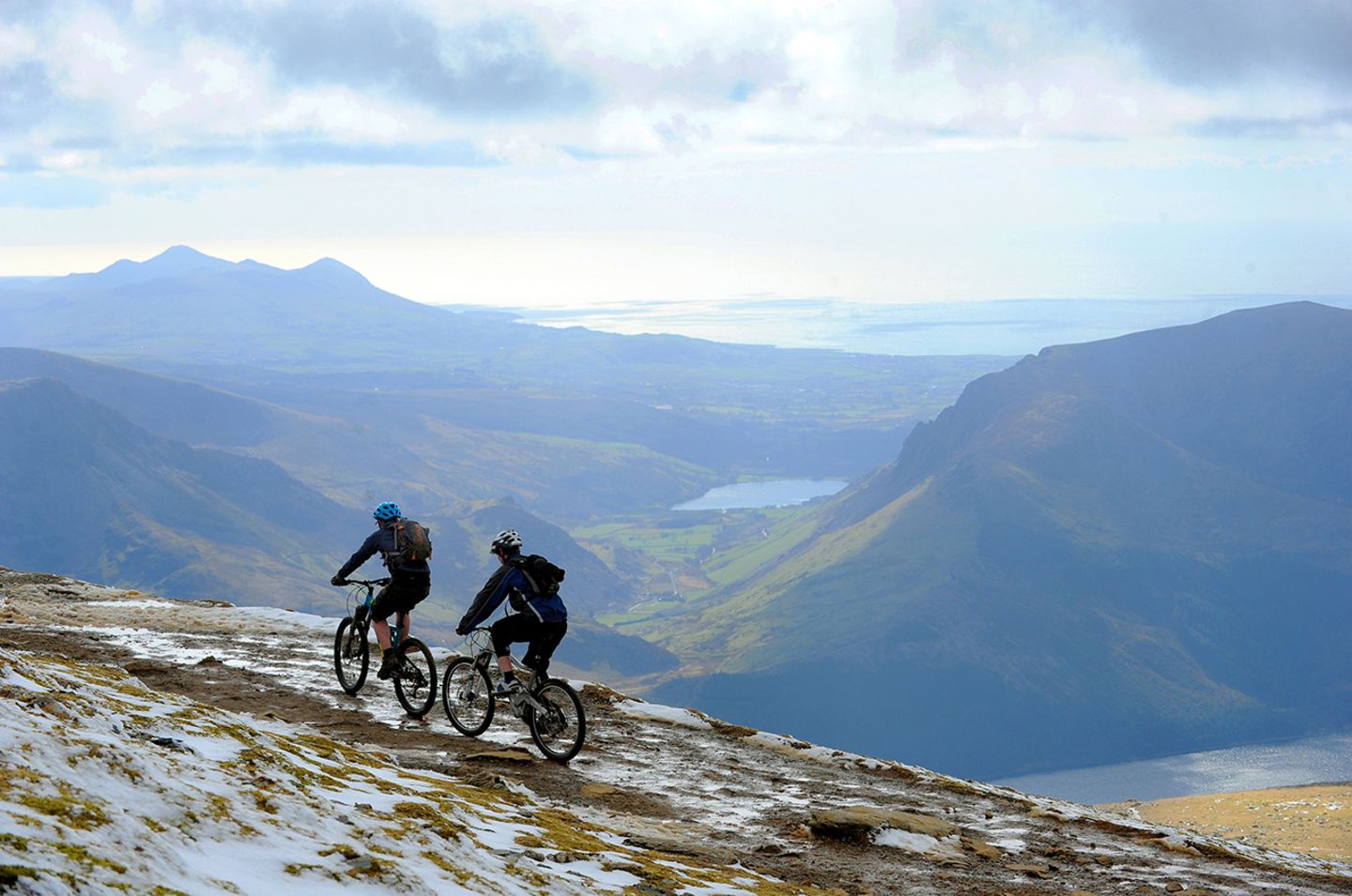 Montainbiker, Snowdonia National Park
