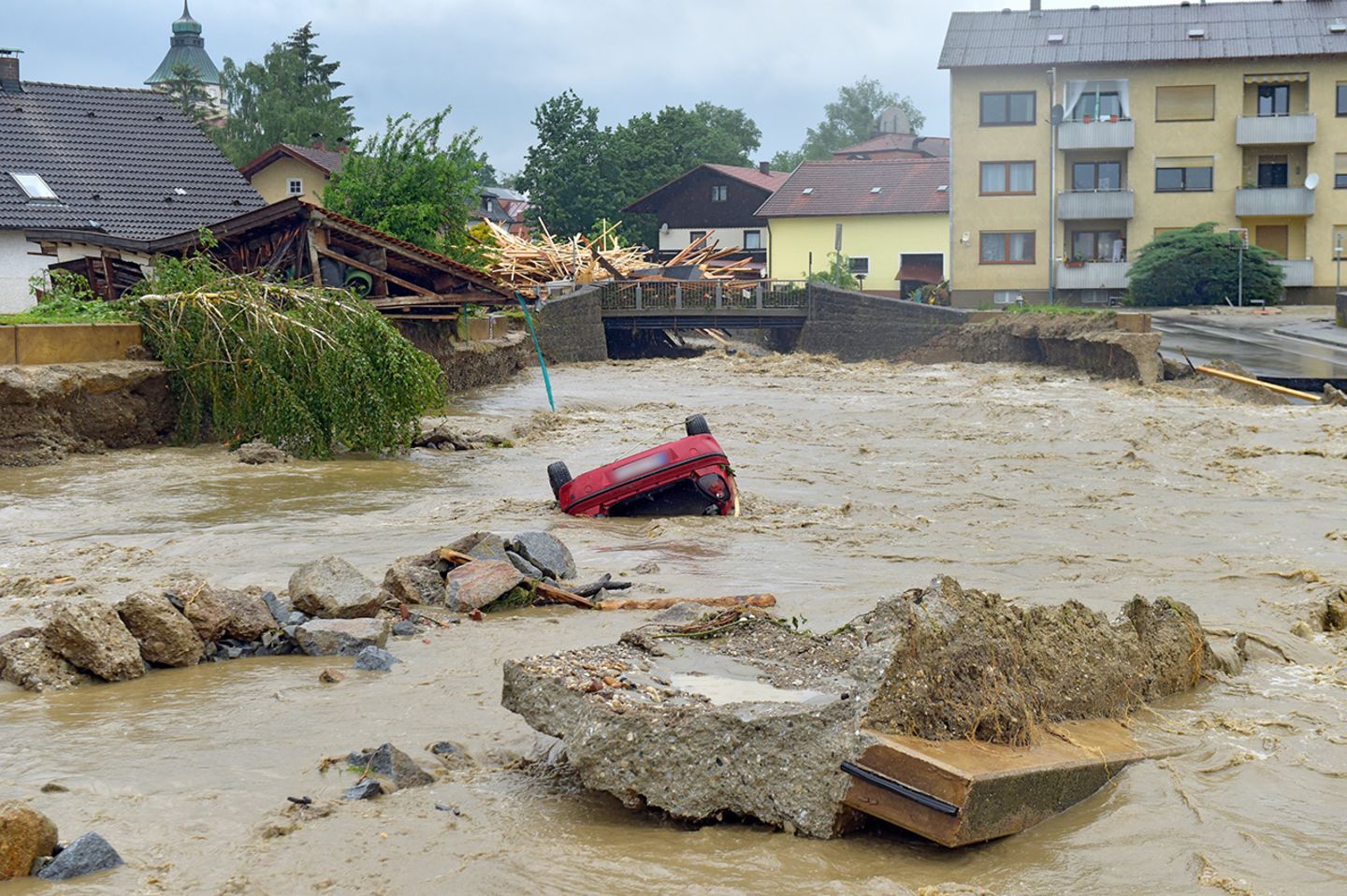 Hochwasser, Simbach am Inn, 2016