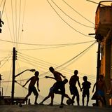 Straßenfußballer, Santiago de Chile, Kuba