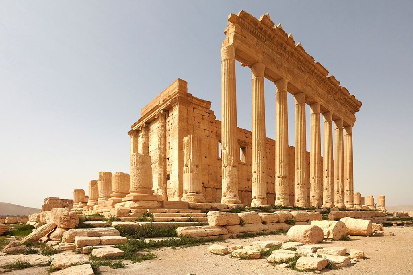 Baal-Tempel in Palmyra Historic Photographer Of The Year 2018