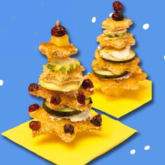Weihnachtsessen: Gesunde Brotbäume