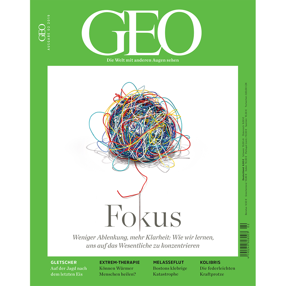 GEO Nr. 02/2019: GEO Nr. 02/2019 - Fokus: Weniger Ablenkung, mehr Klarheit
