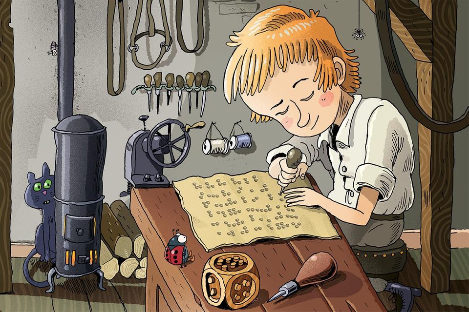 Louis Braille Erfinder der Blindenschrift [GEOLINO]