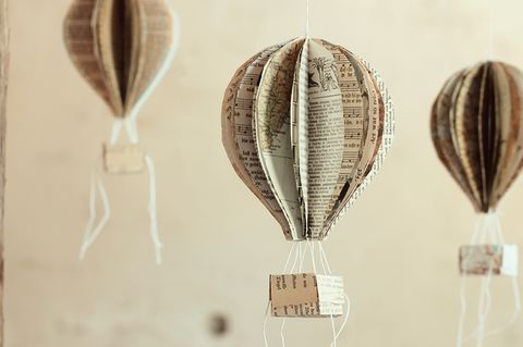 Ballons aus Papier