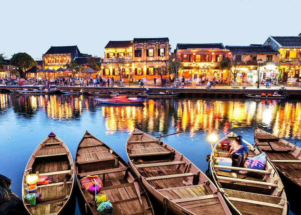 Abendstimmung in Hoi An, Vietnam Abendstimmung in Hoi An, Vietnam