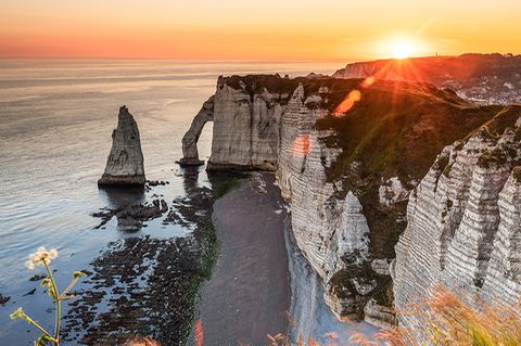 Frankreich, Normandie, Étretat