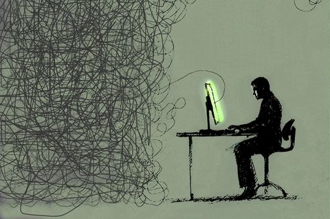 Stress bei der Arbeit