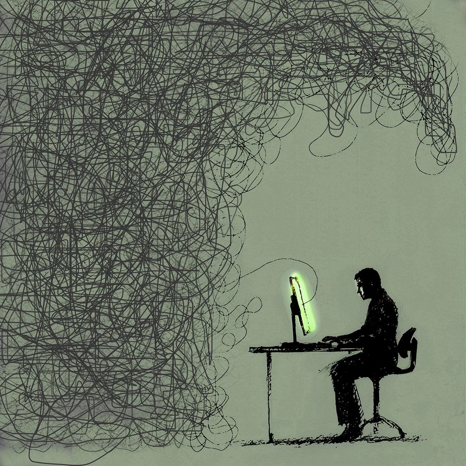 Stress bei der Arbeit