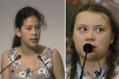 Severn Suzuki und Greta Thunberg