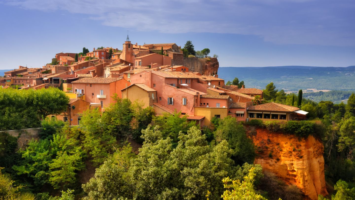 Roussillon Ein Dorf in Ocker [GEO]