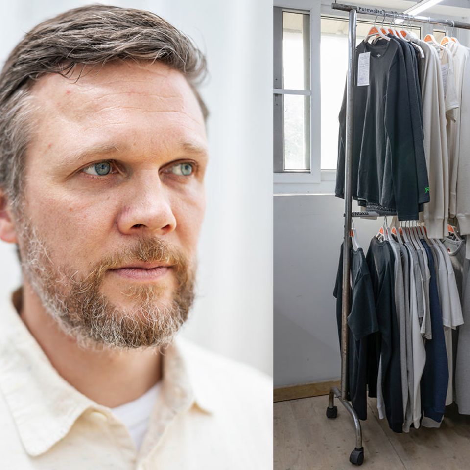 Hannes Bengs, einer der Gründer von Pure Waste Textiles
