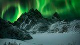 Solbjørnvatnet, Lofoten, Norwegen