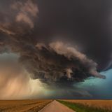 Zwischen Waynoka und Enid, Oklahoma, USA