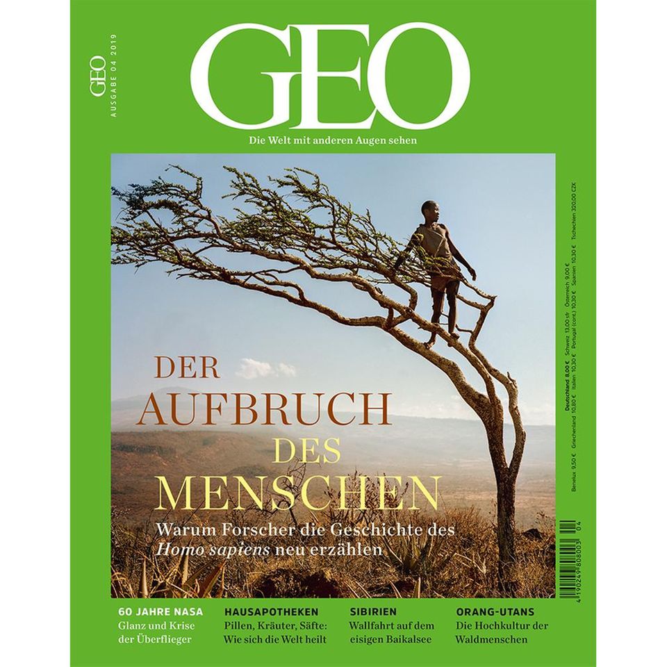 GEO Nr. 04/2019: GEO Nr. 04/2019 - Der Aufbruch des Menschen