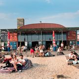 IJ Port NDSM Werft in Amsterdam