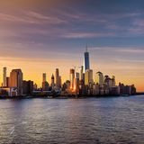 Manhattan bei Sonnenaufgang