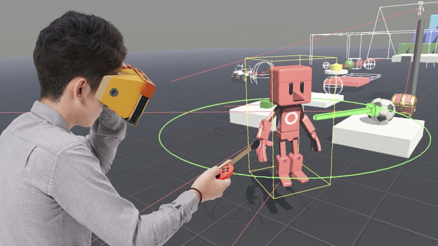 Nintendo Labo VR-Set: Auf die Pappe, fertig, los! - [GEOLINO]