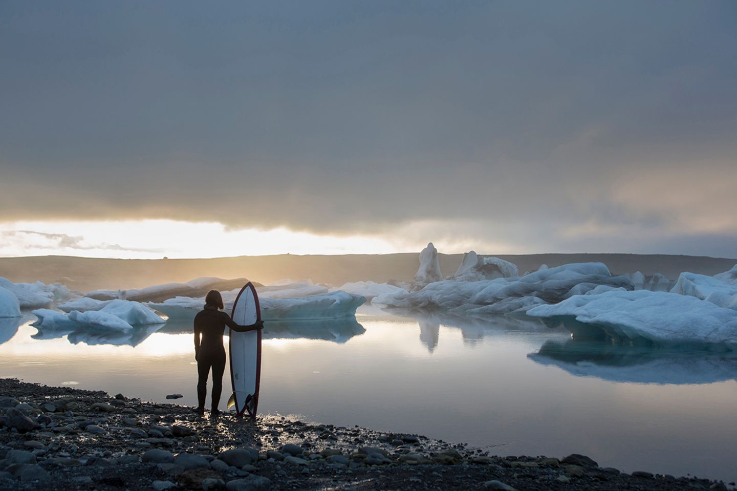 Jokulsarlon Glacier Lagoon, Skaftafell Nationalpark, Island