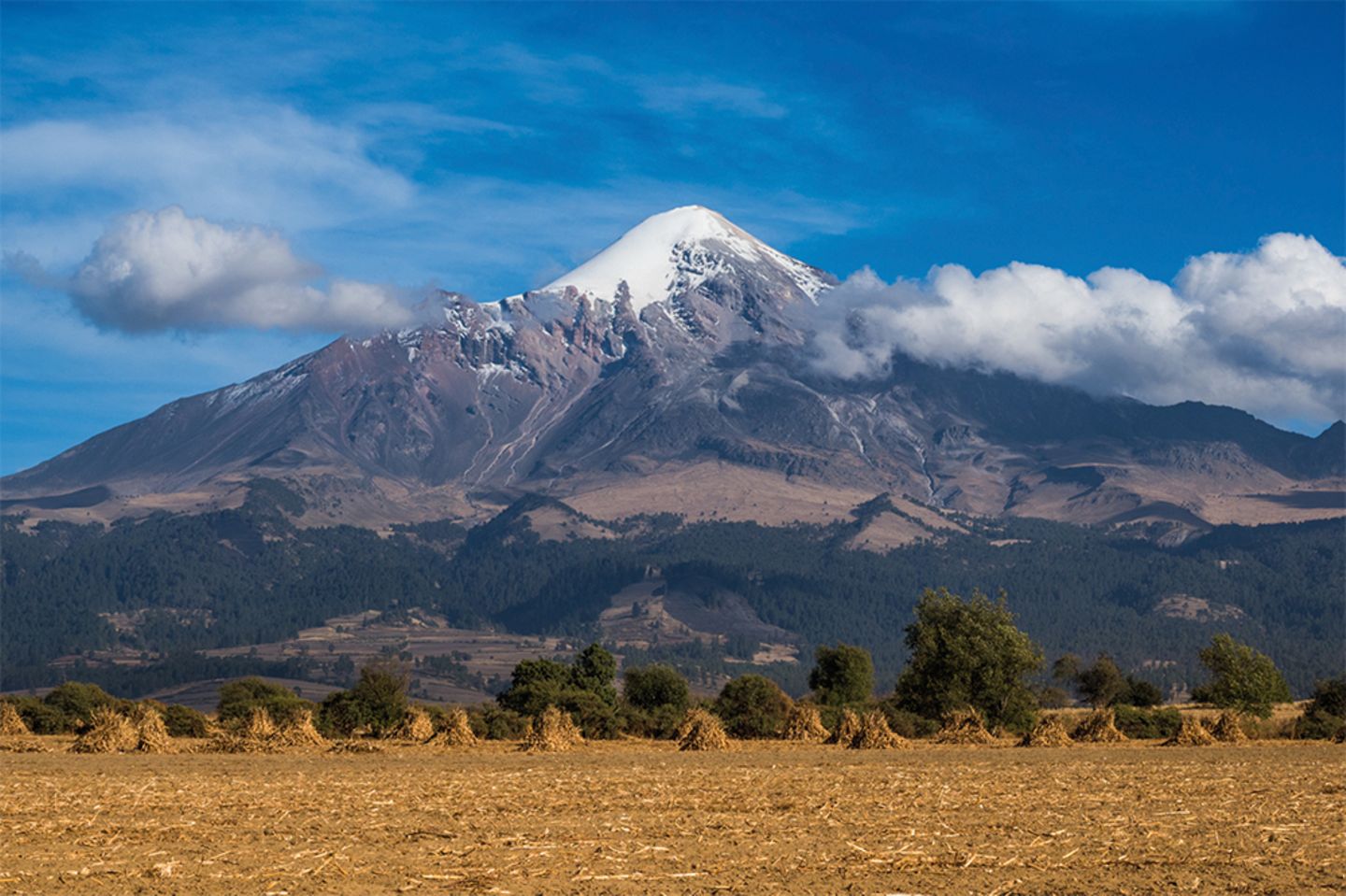 Der imposante Orizaba Vulkan in Mexiko