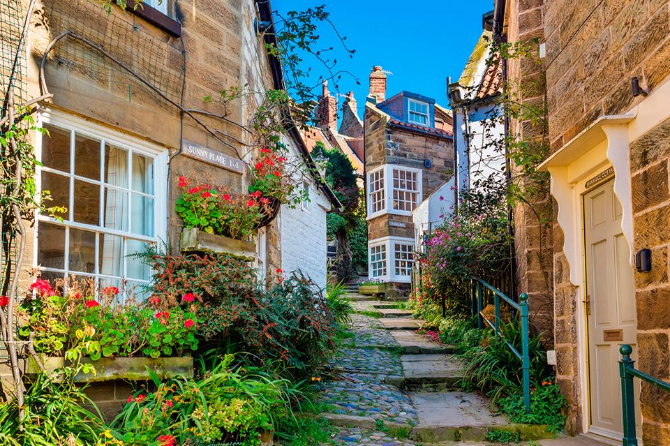 Robin Hood's Bay, North Yorkshire, England, UK