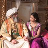 Jasmin und ihr Vater, der Maharadscha