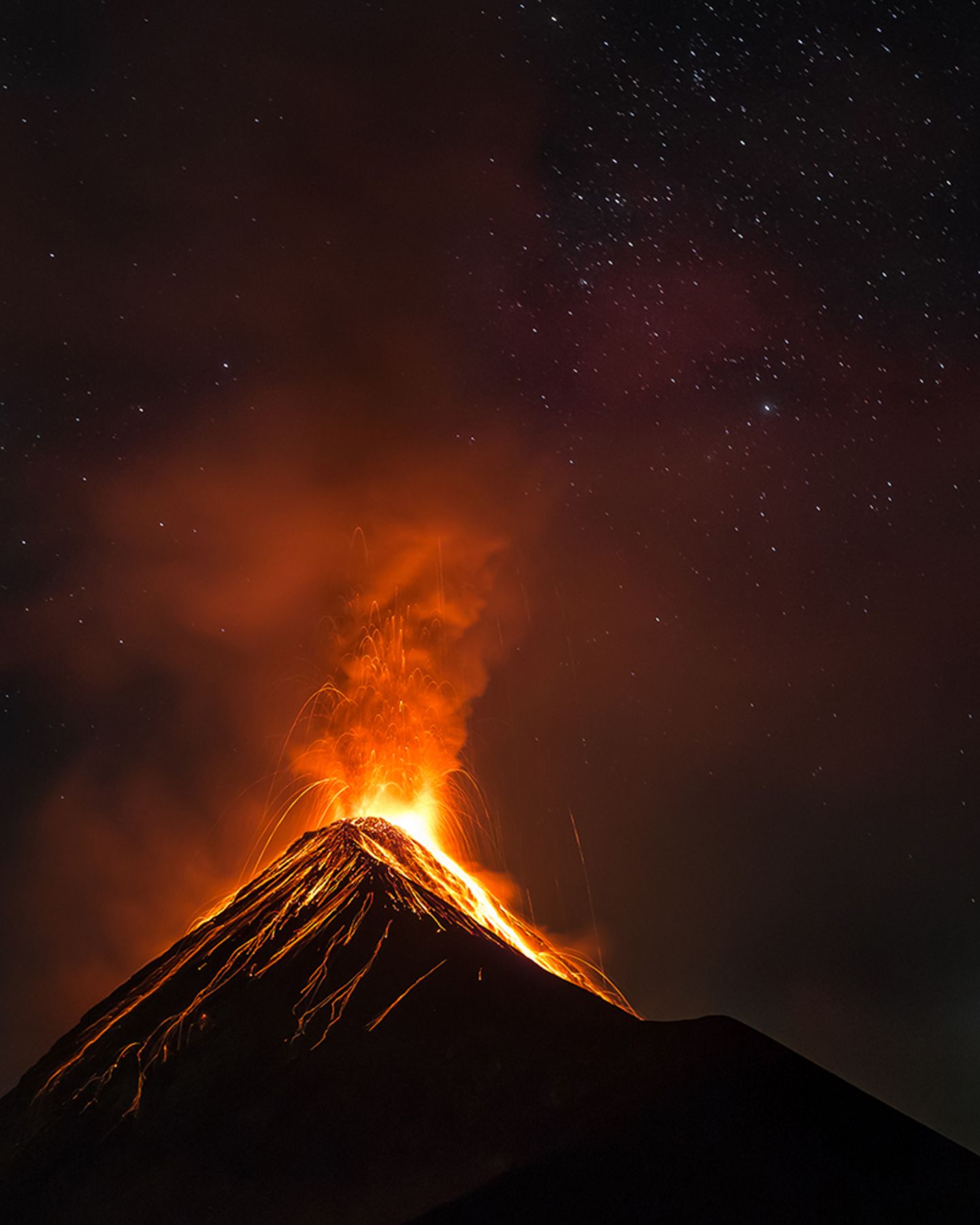 Volcán Acatenango, Guatemala