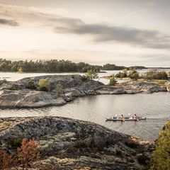 Paddeln in Schweden