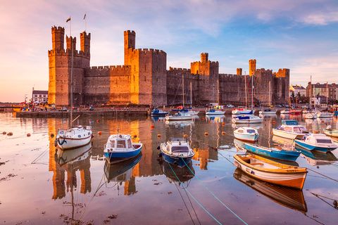 Caernarfon Castle, Wales