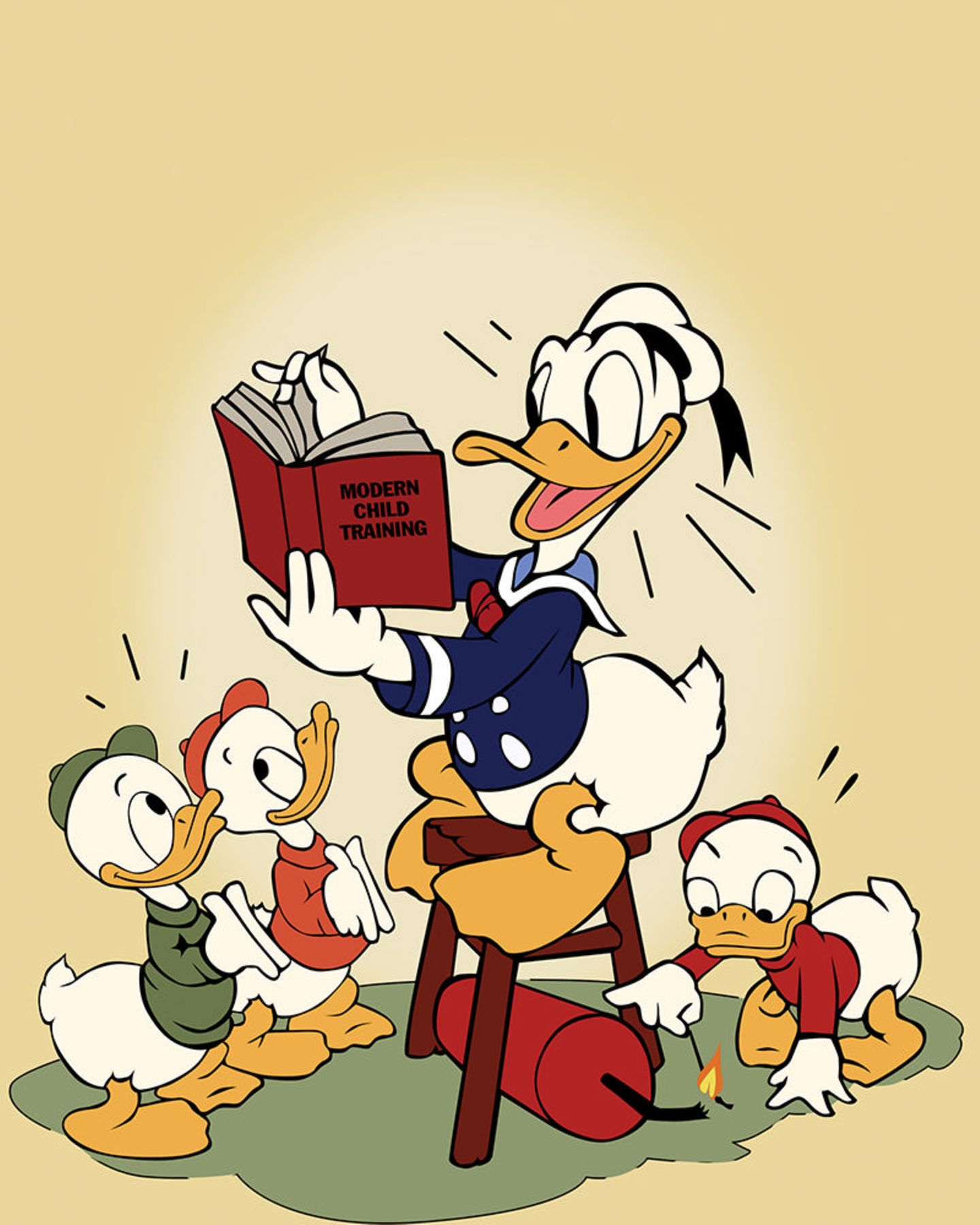 Donald Duck und seine Neffen