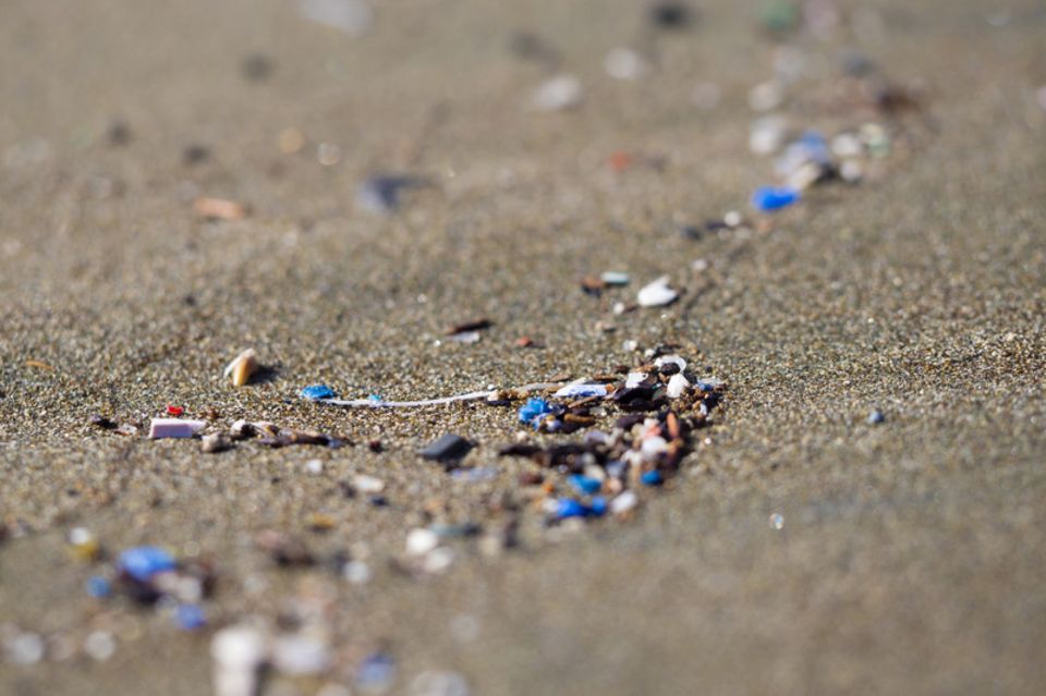 Mikroplastik am Strand  1.3333