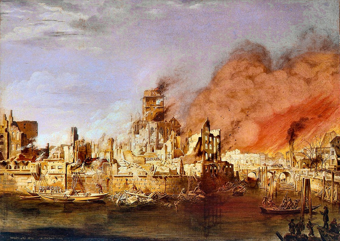 Großbrand Hamburg