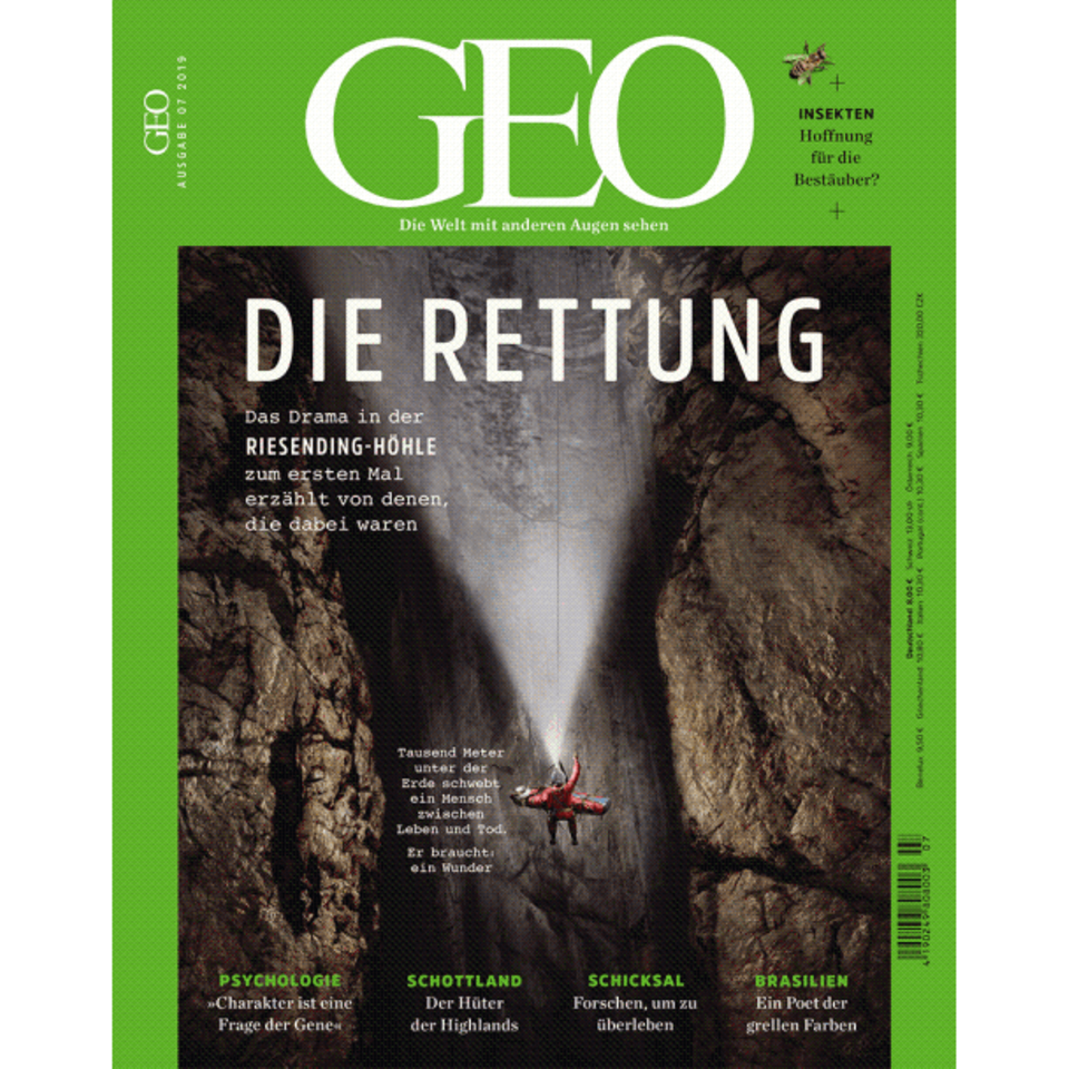 GEO Nr. 07/2019 : GEO Nr. 07/2019 - Die Rettung