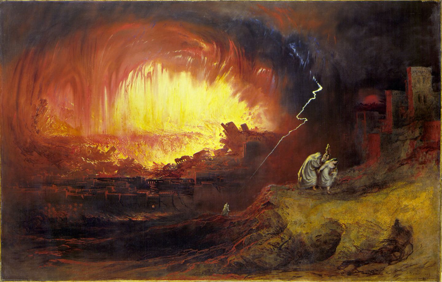 Sodom und Gomorra, Gemälde
