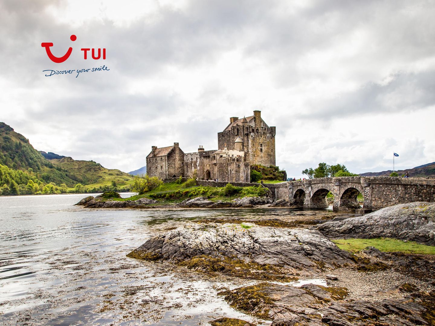 Gewinnspiel: Das Eilean Donan Castle liegt entlang der Route auf der einwöchigen Autorundreise Stippvisite Schottland