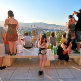 Ausblick vom National Museum of Art, Barcelona