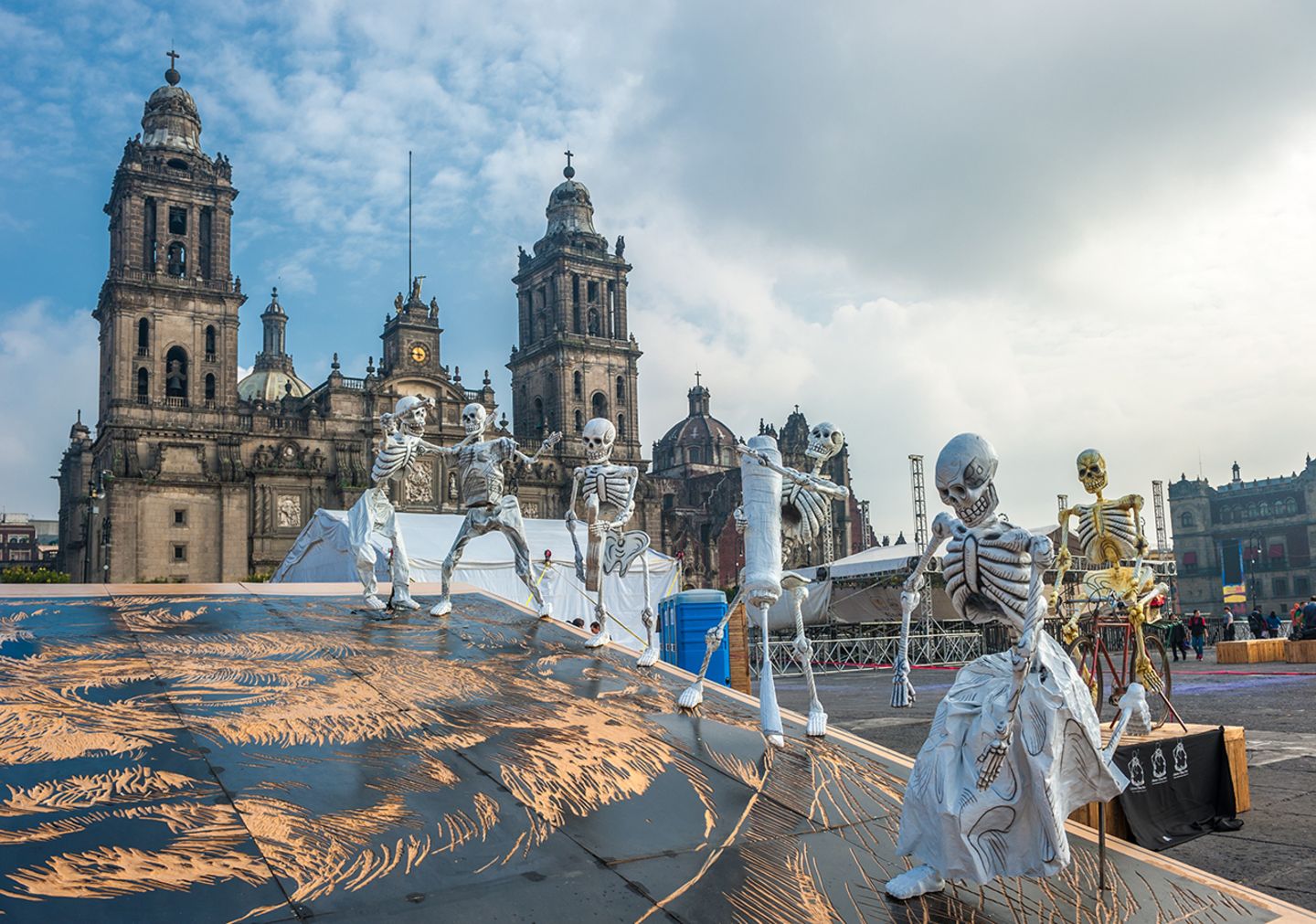 Verstorbene werden verehrt Dia de los muertos