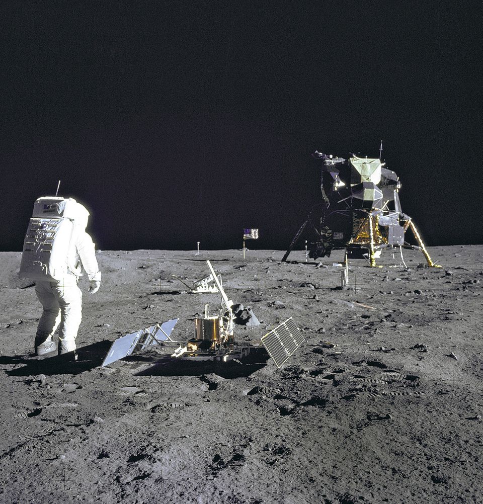 Mondlandung: Vor 50 Jahren betrat man den Mond - [GEOLINO]