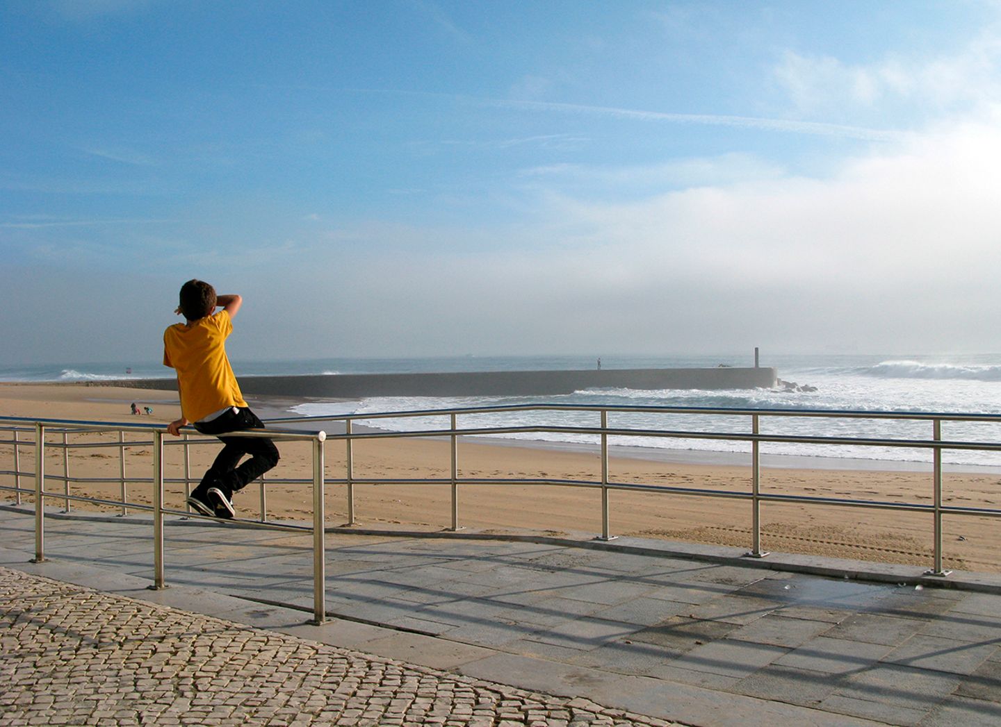 São Pedro beach in Estoril