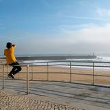São Pedro beach in Estoril