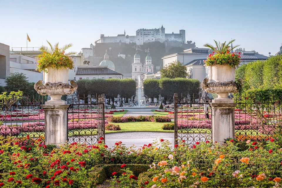 Mirabellgarten, Salzburg, Österreich Mirabellgarten, Salzburg, Österreich