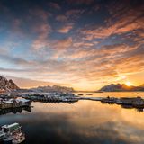 Svolvaer,  Lofoten, Norwegen