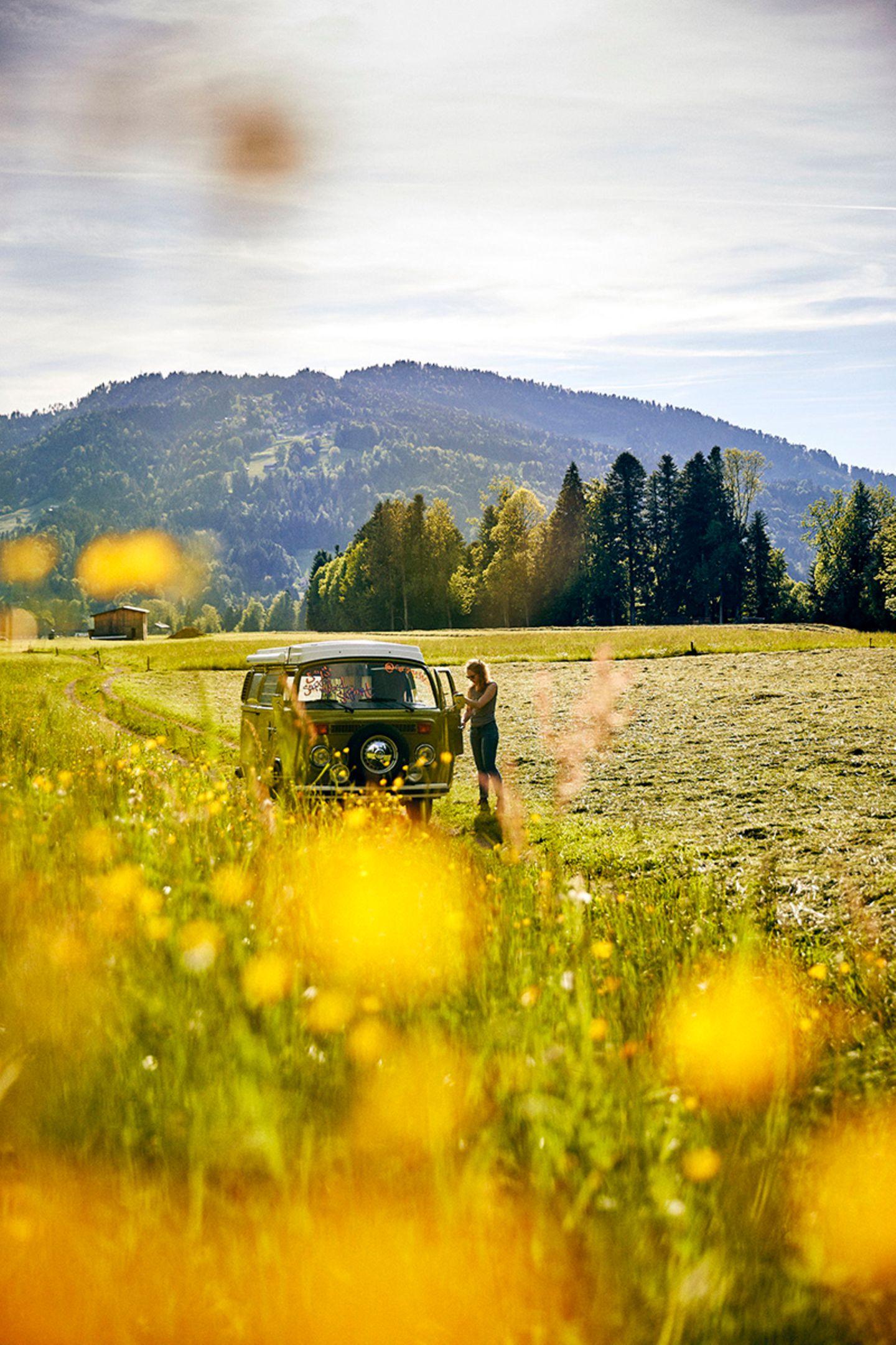 Der Vordergrund Roadtrip