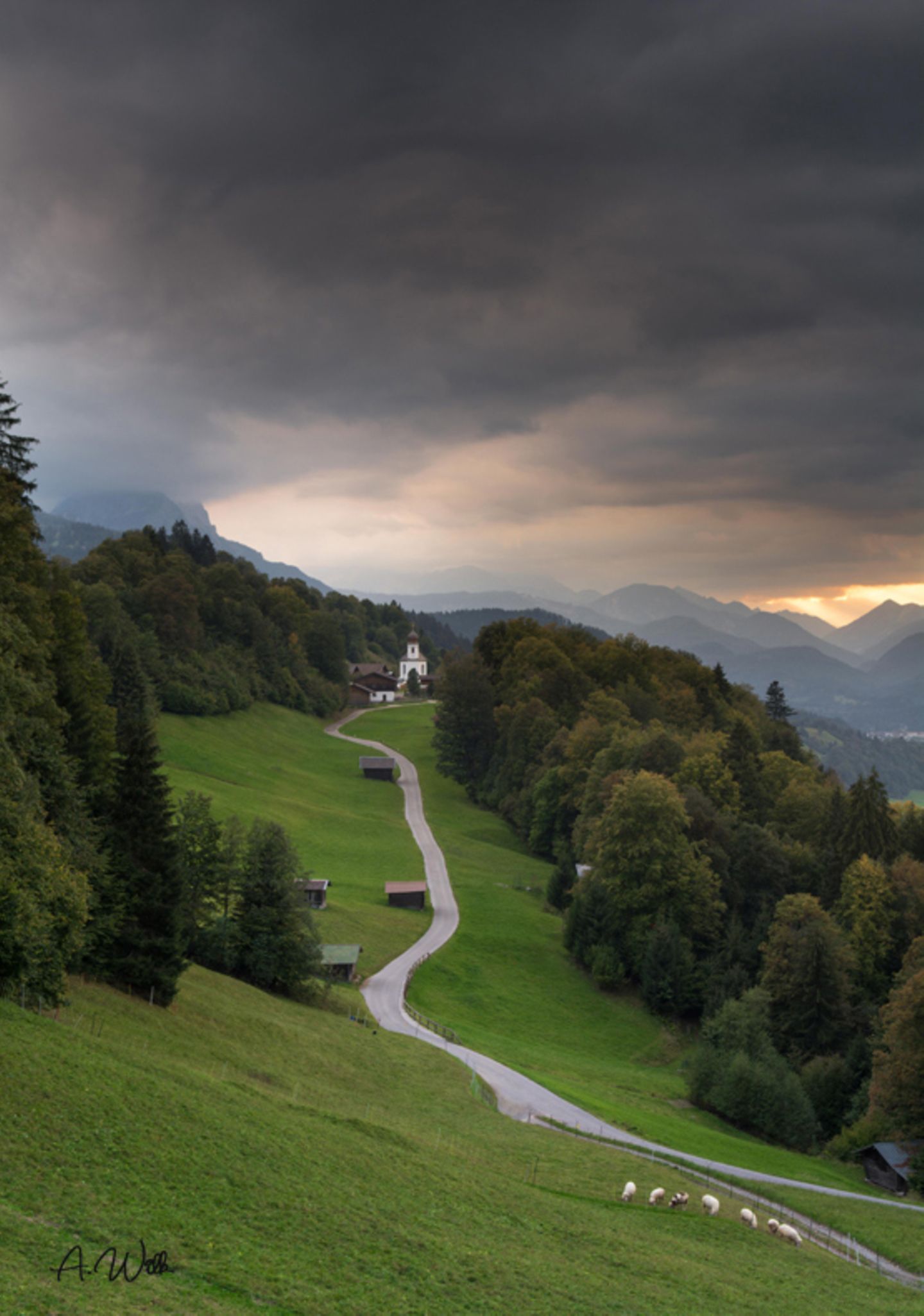 Wamberg vor dem Herbst