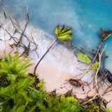 Verwüsteter Strand von Tuvalu