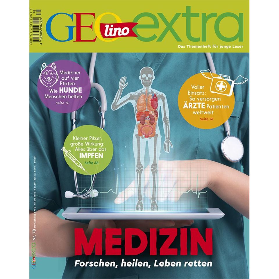 GEOlino extra Nr. 78/2019: Medizin: Forschen, heilen, Leben retten
