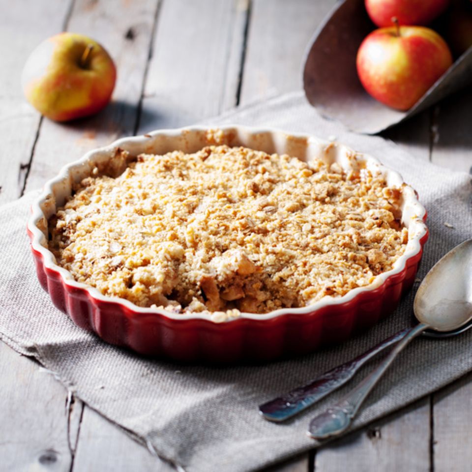 Apfel-Crumble
