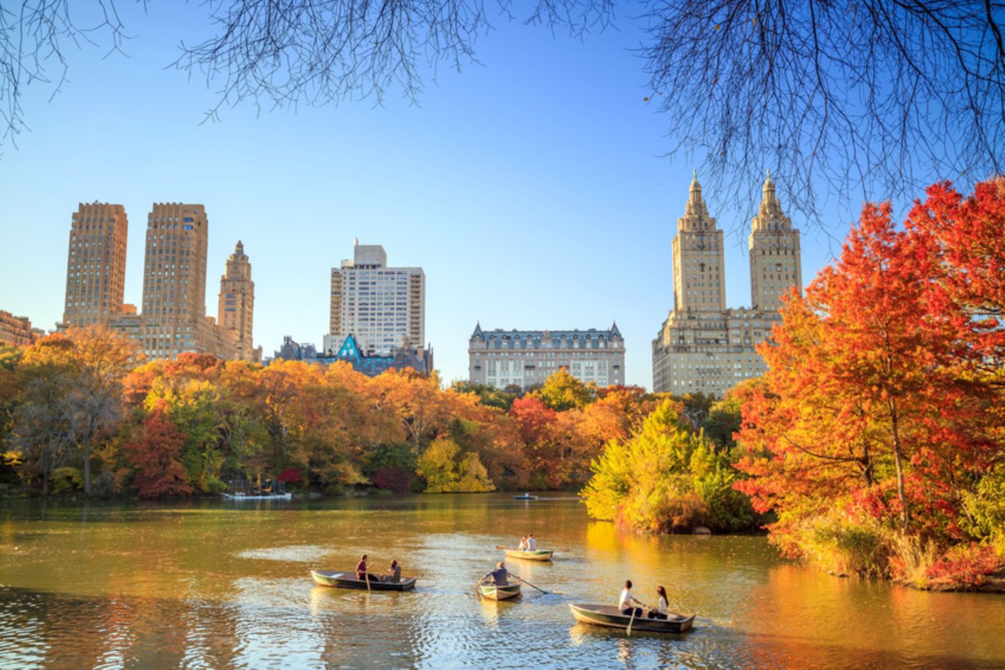 Herbst im Central Park, New York