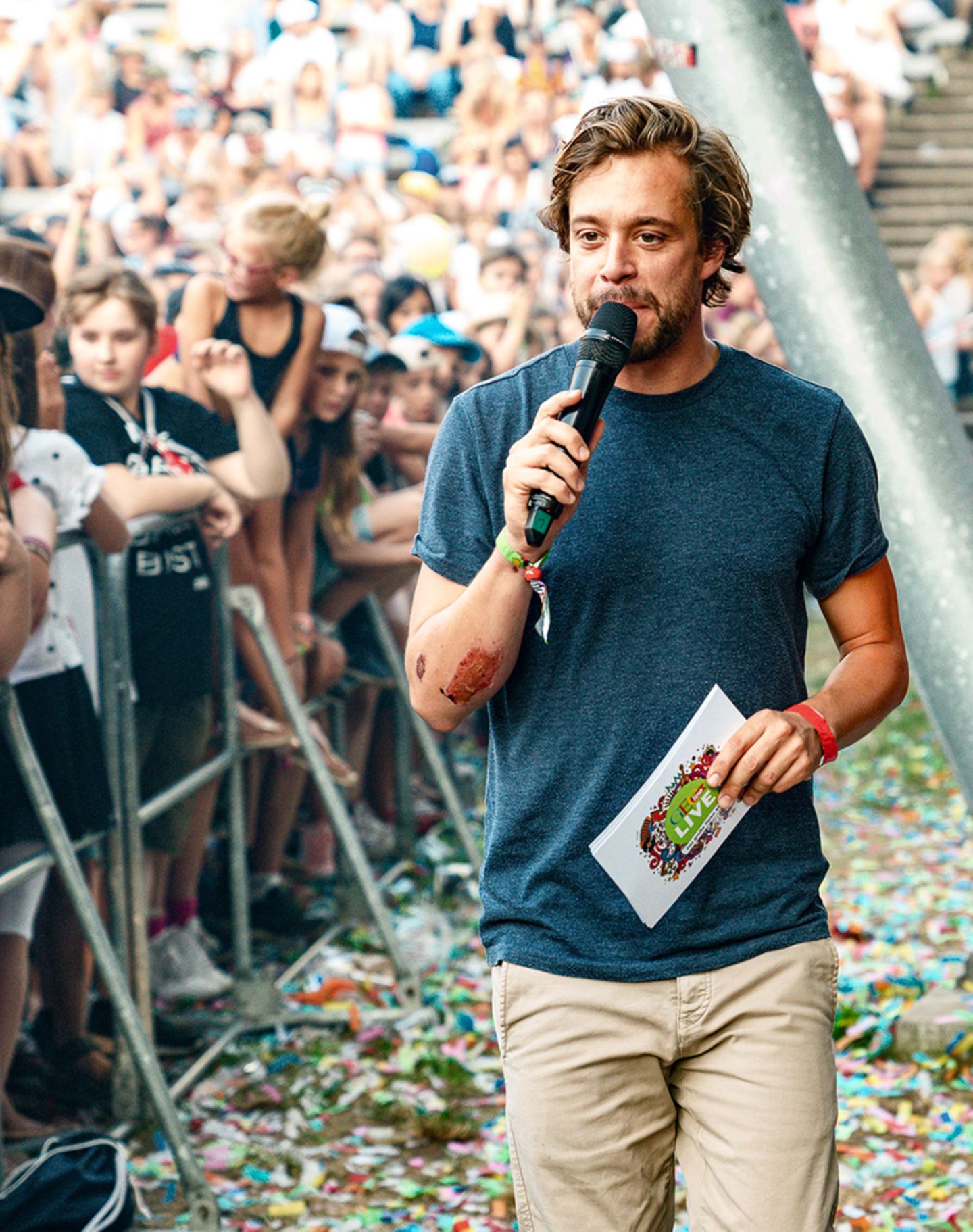 Tobias Krell bei GEOlino LIVE