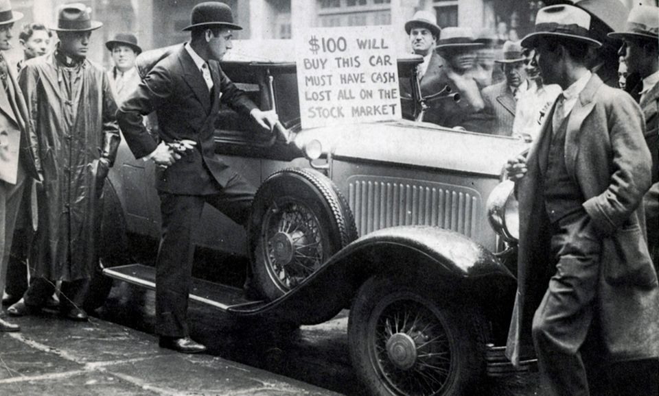 Börsencrash 1919 in New York