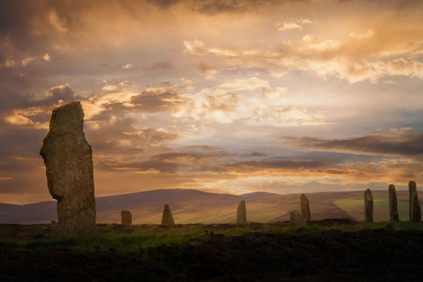 Mainland: Die Größte der Orkneys ring of brodgar, orkney